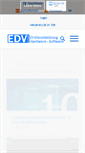 Mobile Screenshot of edv-kircher.de